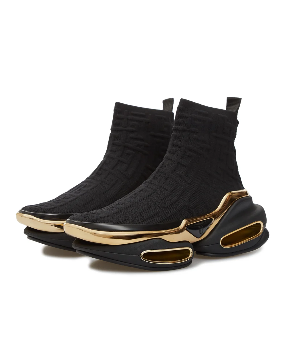 Хайтопы B-bold Hiking Balmain YN1VJ684TKMM, черный цвет • Купить в интернет-магазине Kameron