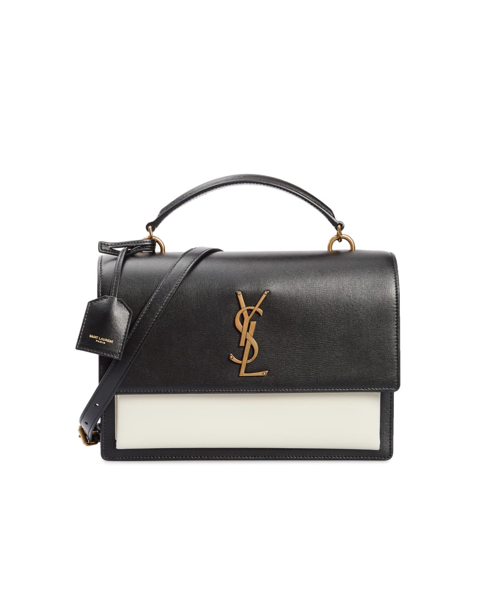 Кожаная сумка Sunset Saint Laurent 634723-D4267, разноцветный цвет • Купить в интернет-магазине Kameron
