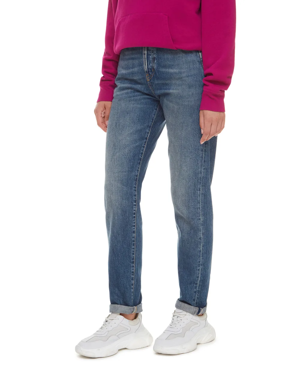 Джинсы Saint Laurent 614443-Y30AC, синий цвет • Купить в интернет-магазине Kameron
