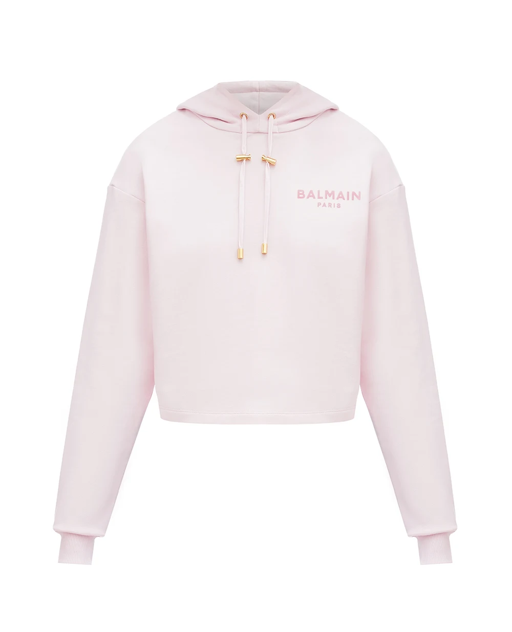 Худи Balmain DF1JP040BB01, розовый цвет • Купить в интернет-магазине Kameron