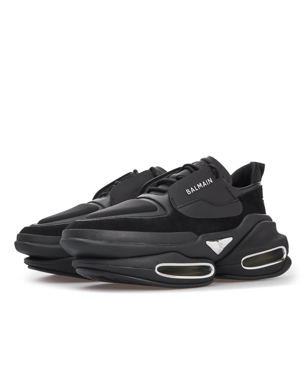 Кроссовки B-Bold Low Balmain AM1VI277TRPN, черный цвет • Купить в интернет-магазине Kameron