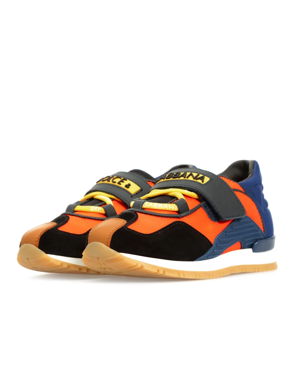 Детские кроссовки Dolce&Gabbana Kids DN0159-AO820, разноцветный цвет • Купить в интернет-магазине Kameron