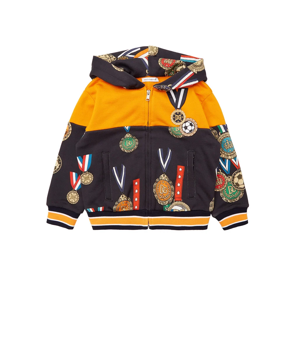 Худи Dolce&Gabbana Kids L4JW8U-HS7DK-B, разноцветный цвет • Купить в интернет-магазине Kameron