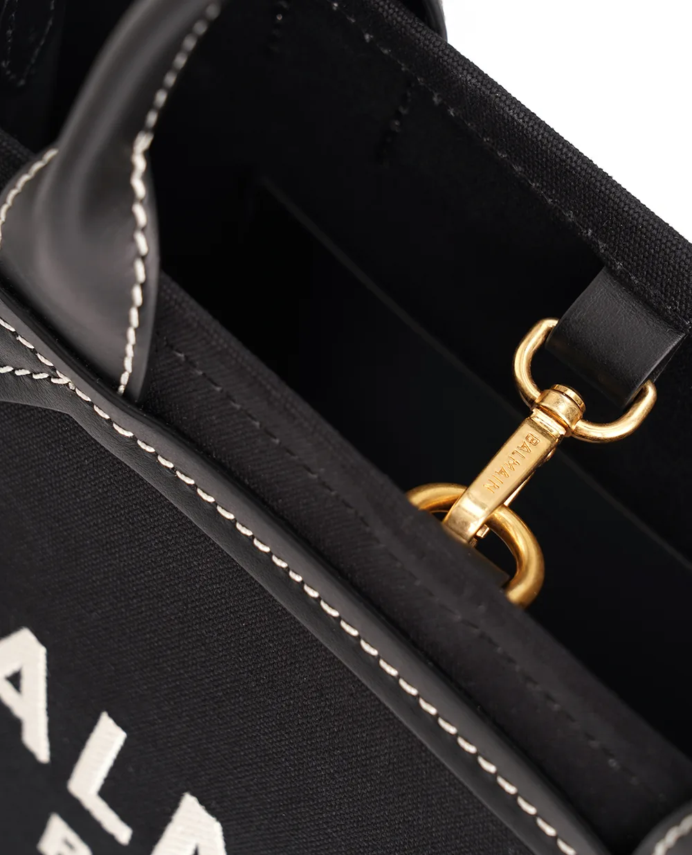 Сумка B-Army Shopper Small Balmain DN1FE809TPAC, чорний колір • Купити в інтернет-магазині Kameron