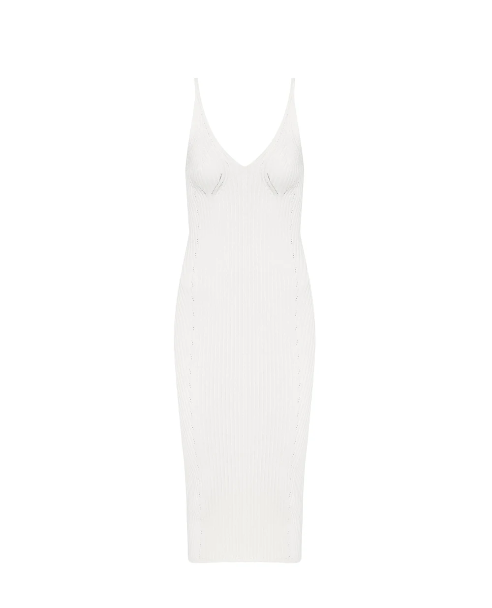 Платье Balmain VF0RH010K252, белый цвет • Купить в интернет-магазине Kameron