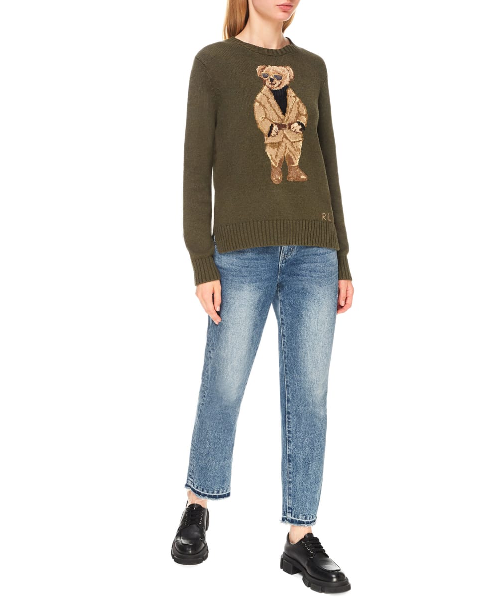 Свитер Polo Ralph Lauren 211839022001, зеленый цвет • Купить в интернет-магазине Kameron