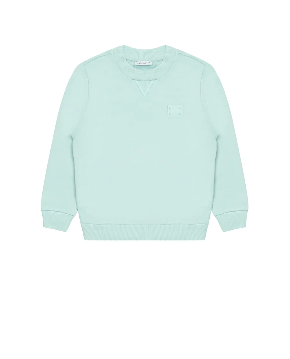 Свитшот Dolce&Gabbana Kids L4JW7H-G7OLJ-B, мятный цвет • Купить в интернет-магазине Kameron
