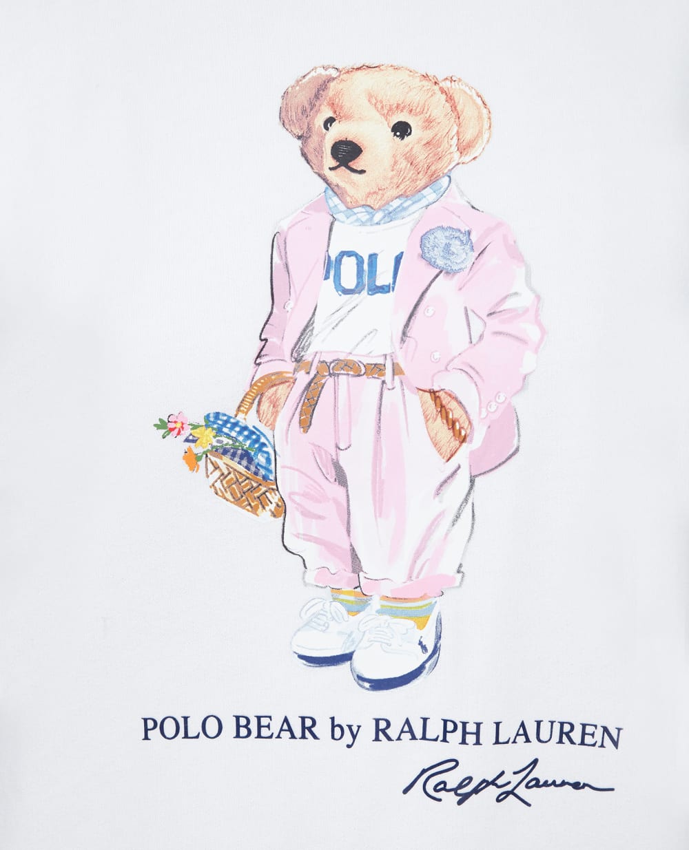 Свитшот Polo Ralph Lauren 211838099001, белый цвет • Купить в интернет-магазине Kameron