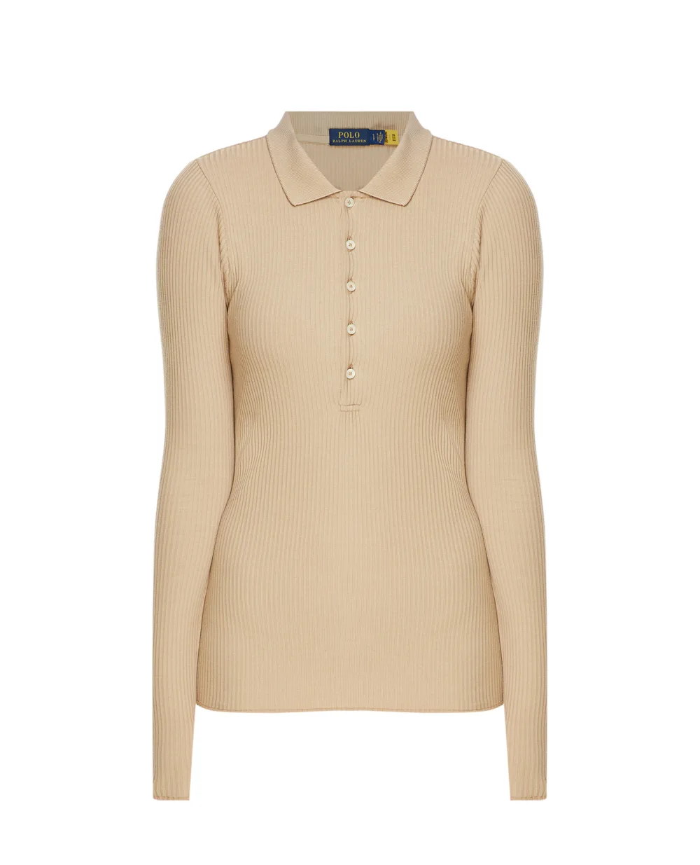 Поло Polo Ralph Lauren 211856653001, бежевый цвет • Купить в интернет-магазине Kameron