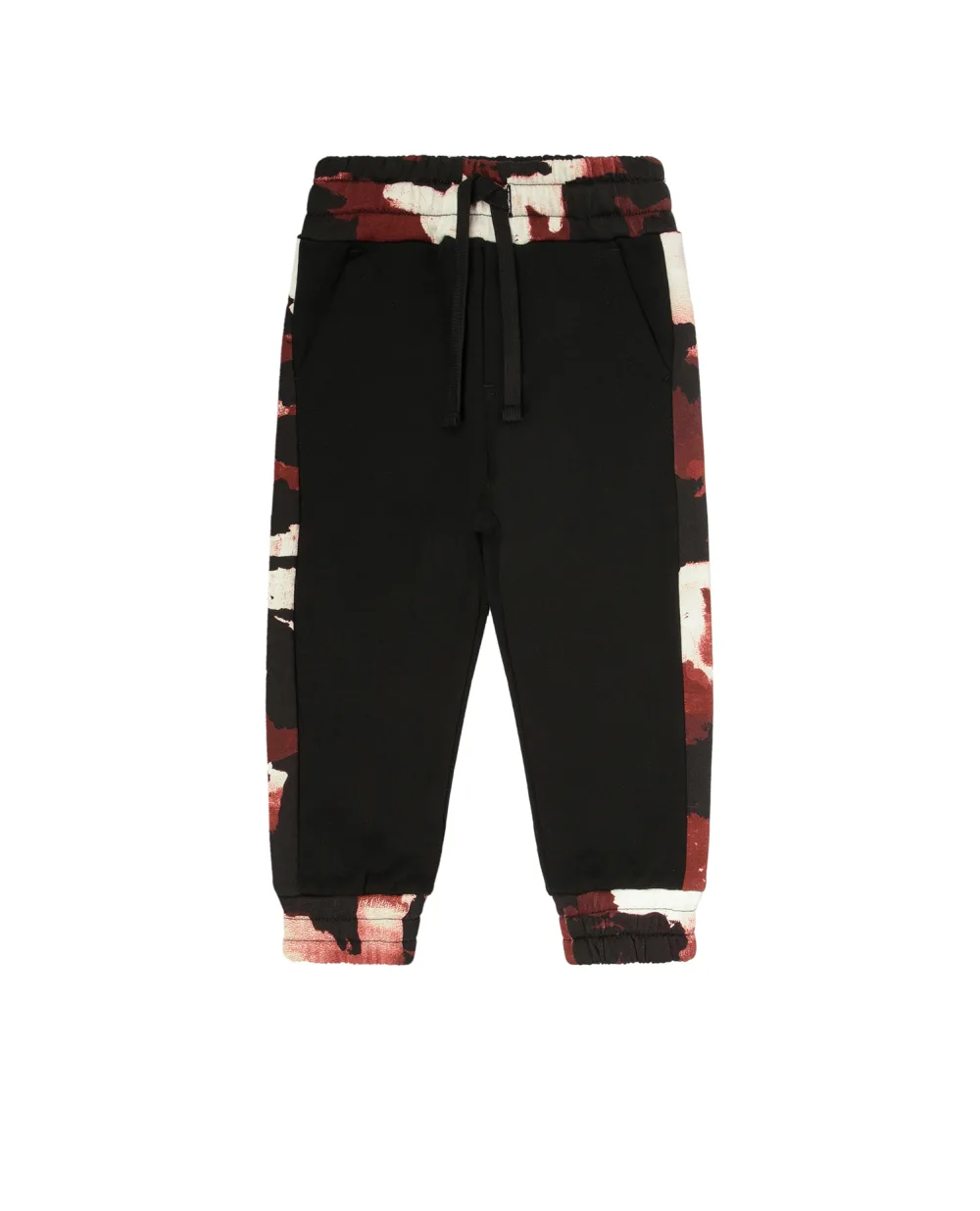 Спортивные брюки Dolce&Gabbana Kids L4JPCT-G7YKP-S, черный цвет • Купить в интернет-магазине Kameron