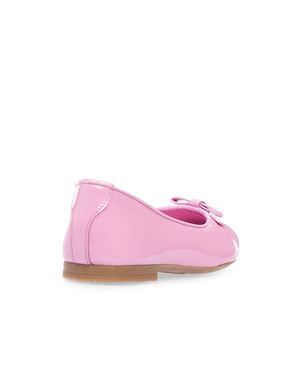 Детские лаковые балетки Dolce&Gabbana Kids D10341-A1328-L, розовый цвет • Купить в интернет-магазине Kameron