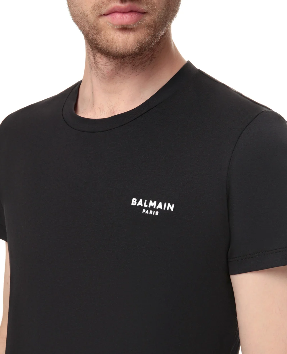 Футболка Balmain VH1EF000B069, черный цвет • Купить в интернет-магазине Kameron
