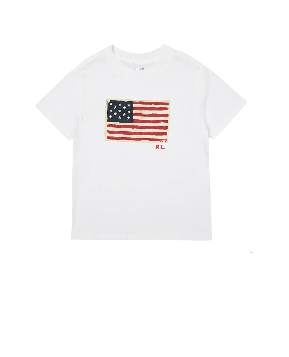 Футболка Polo Ralph Lauren Kids 323695660004, белый цвет • Купить в интернет-магазине Kameron