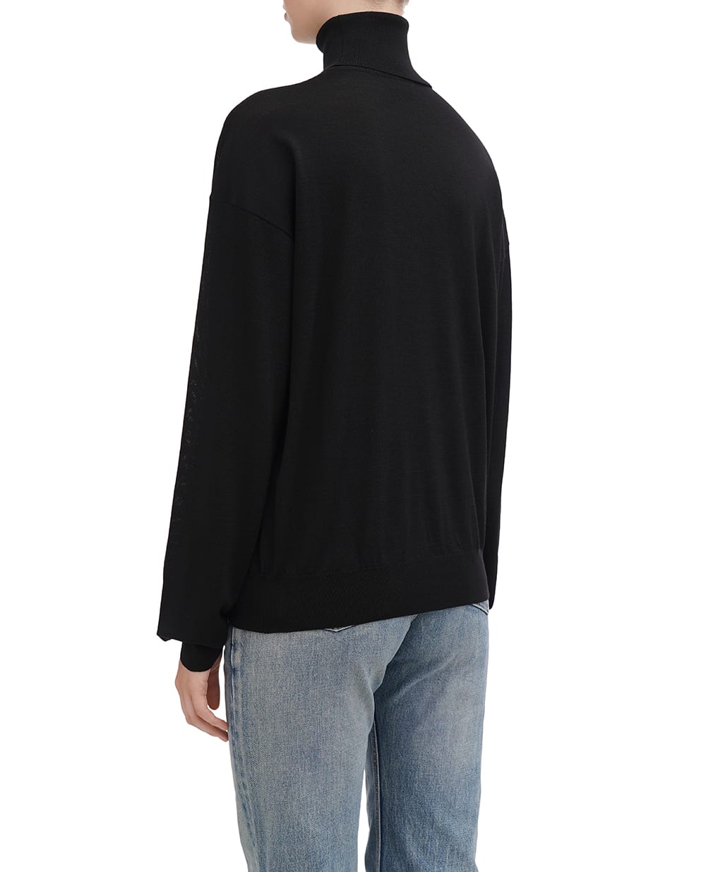 Гольф Saint Laurent 755010-Y76GM, чорний колір • Купити в інтернет-магазині Kameron