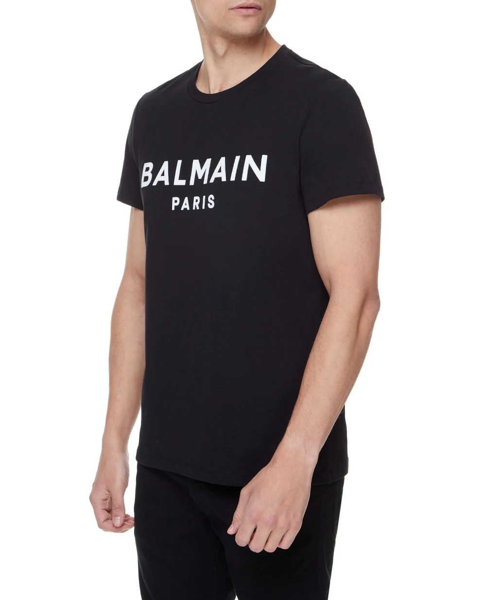Футболка Balmain XH1EF000BB33, черный цвет • Купить в интернет-магазине Kameron