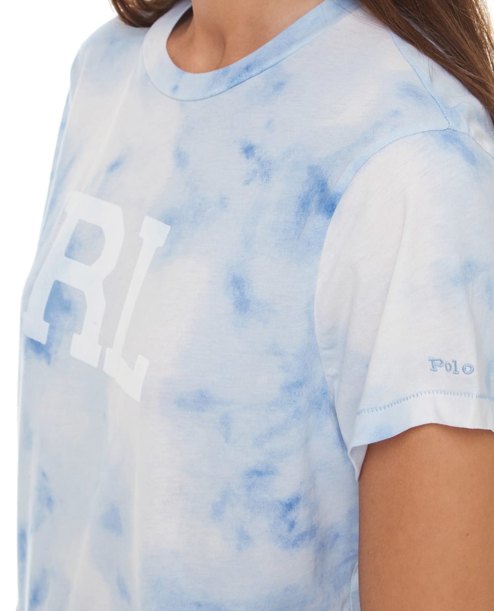 Футболка Polo Ralph Lauren 211843236001, голубой цвет • Купить в интернет-магазине Kameron