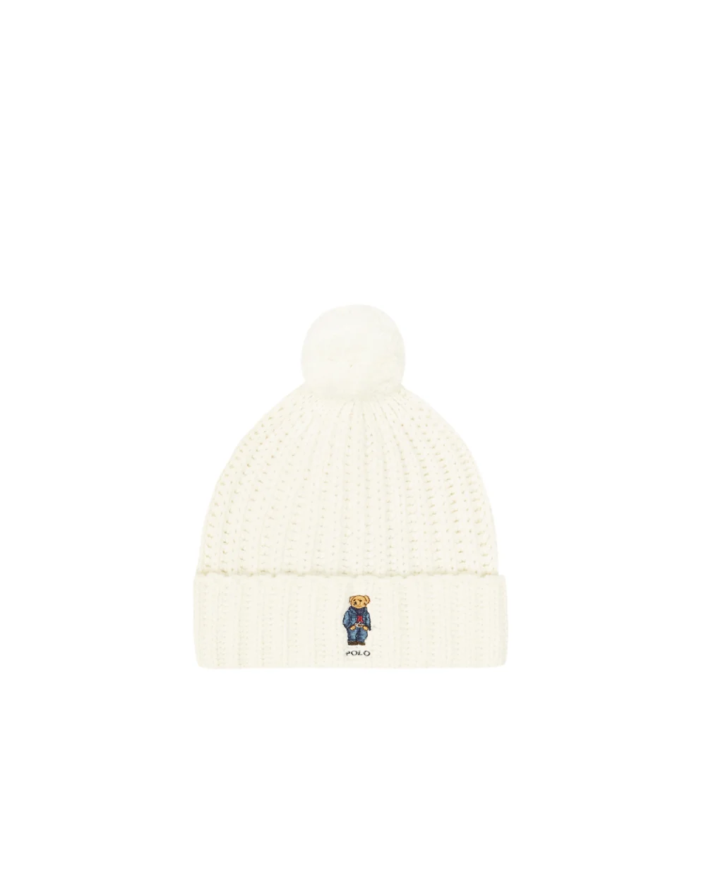 Шапка Polo Ralph Lauren 455858368001, белый цвет • Купить в интернет-магазине Kameron