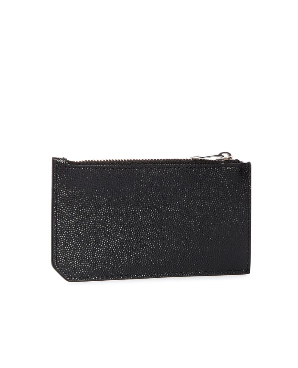 Кожаная визитница Pouch Saint Laurent 609362-BTY0N-, черный цвет • Купить в интернет-магазине Kameron