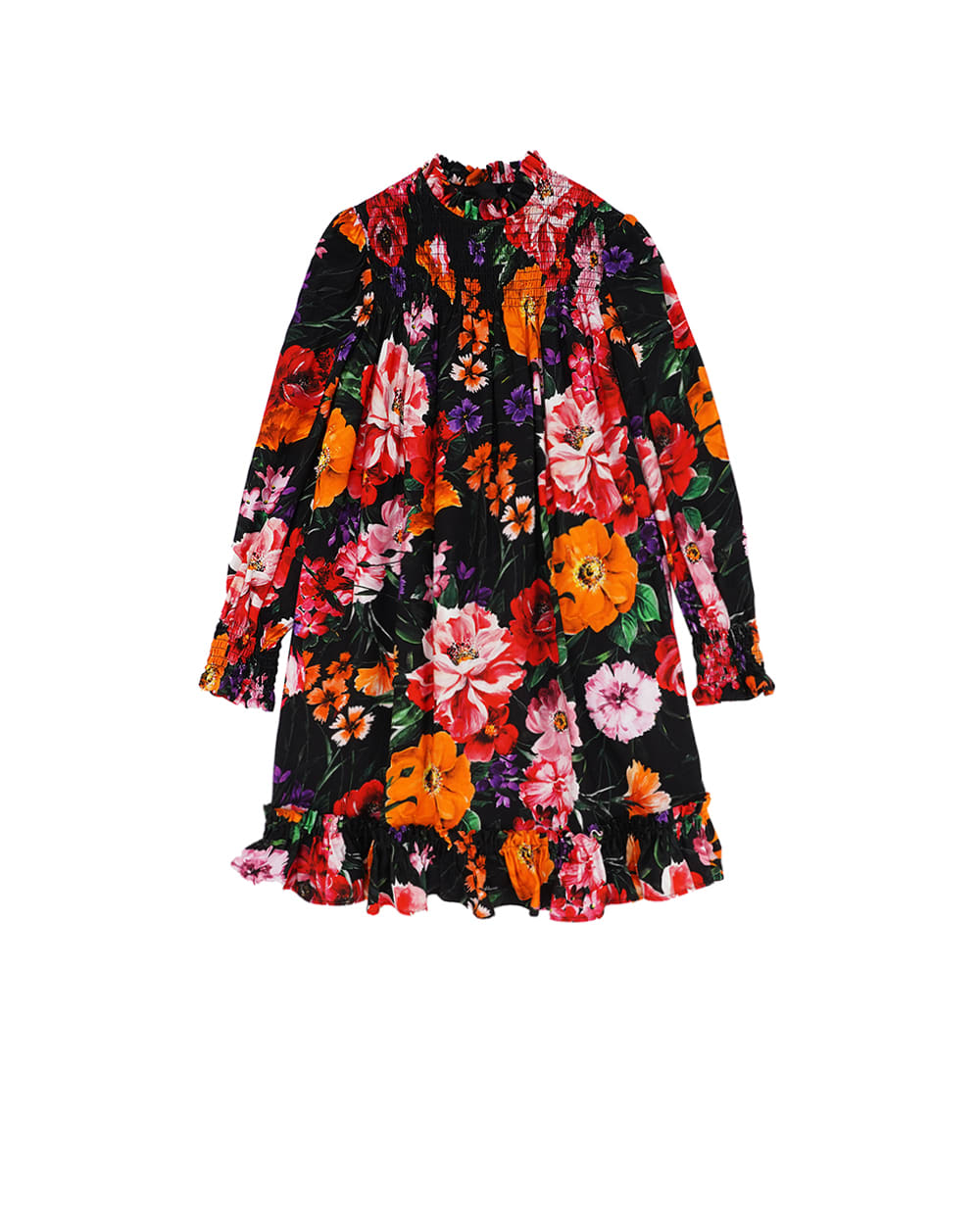 Детское платье Dolce&Gabbana Kids L53DX7-FS8DD-B, разноцветный цвет • Купить в интернет-магазине Kameron