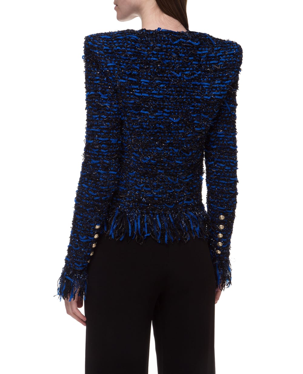 Жакет Balmain SF17286K472, синий цвет • Купить в интернет-магазине Kameron