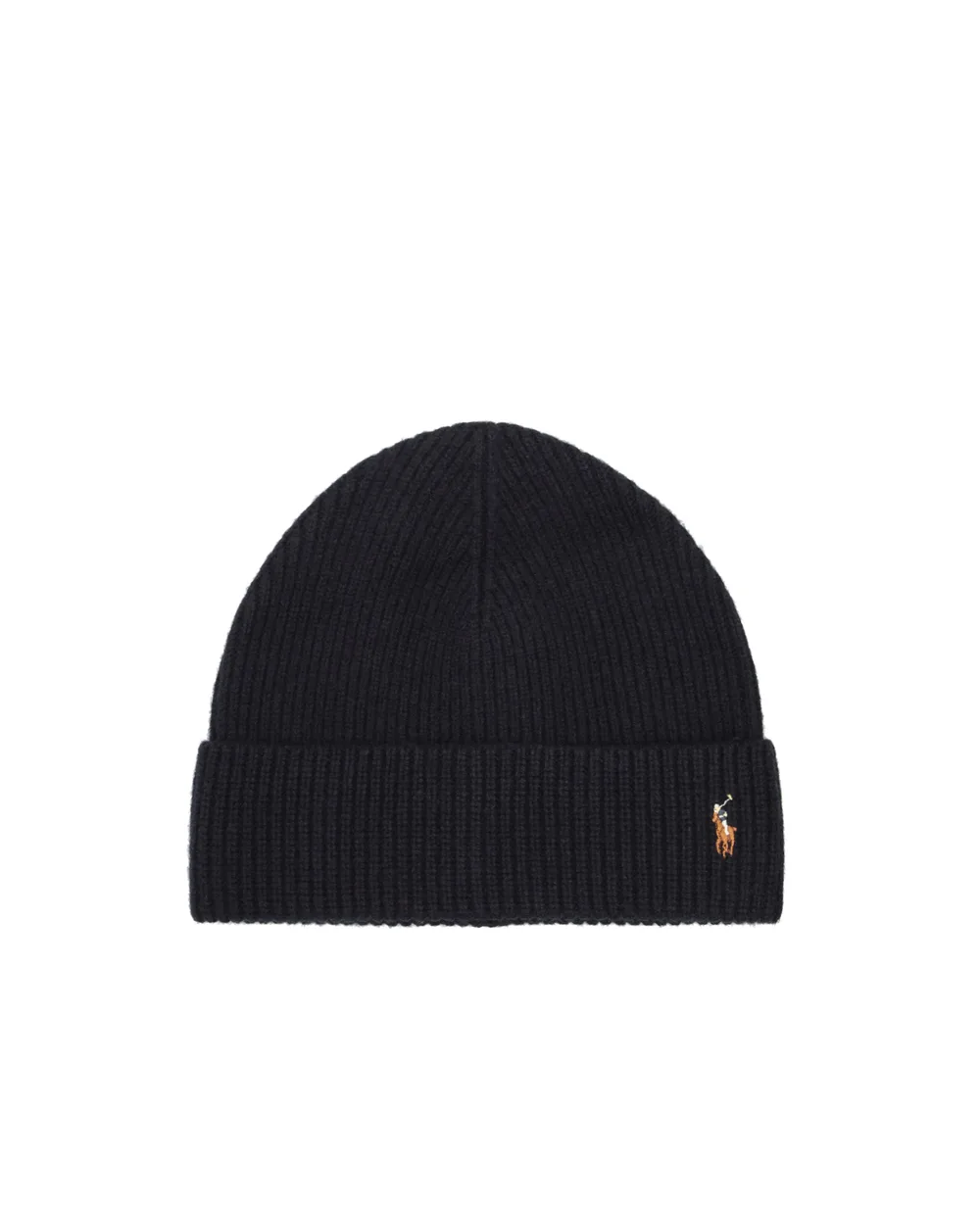 Шерстяная шапка Polo Ralph Lauren 449775524008, синий цвет • Купить в интернет-магазине Kameron