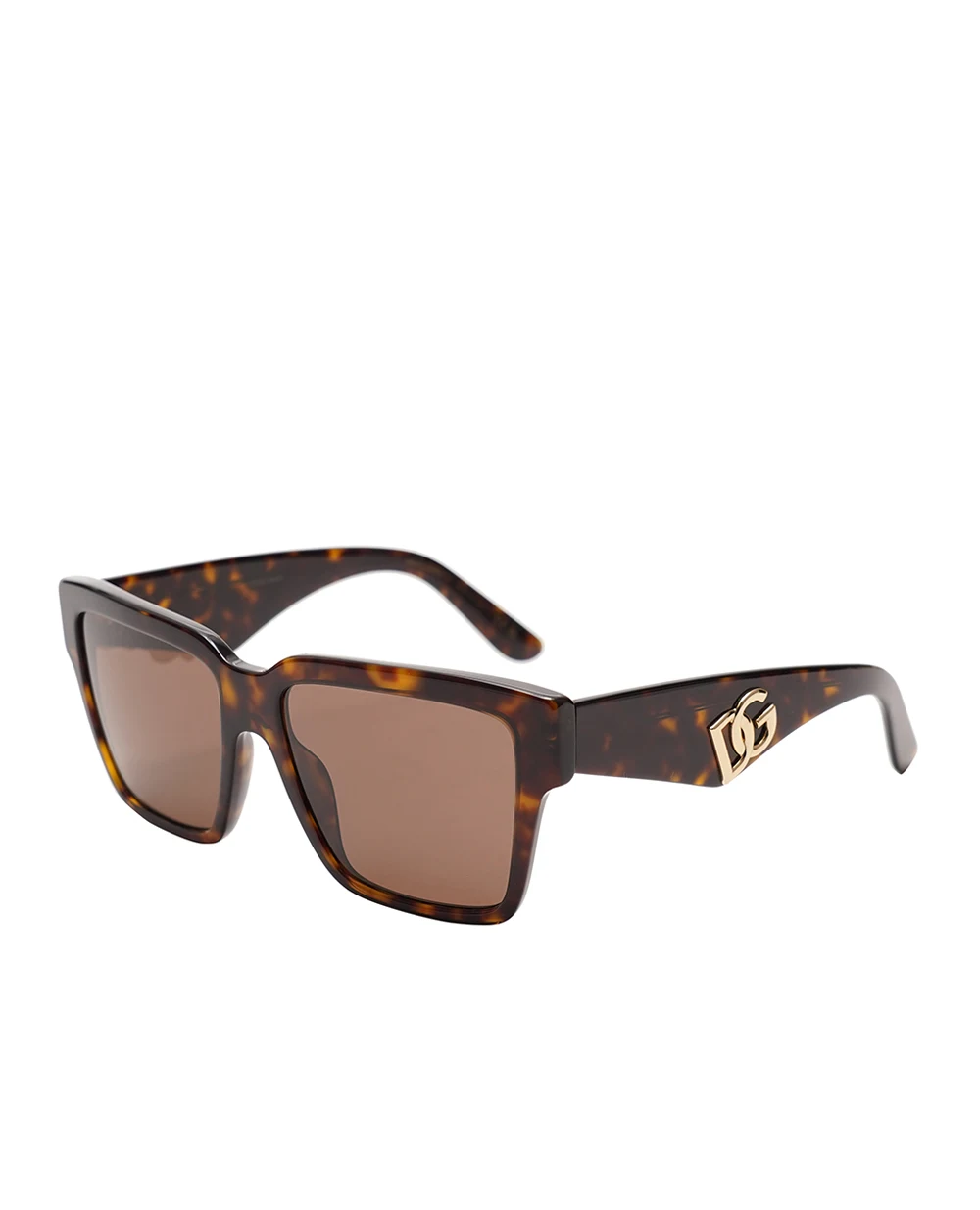Солнцезащитные очки Dolce&Gabbana 4436502-7355, коричневый цвет • Купить в интернет-магазине Kameron