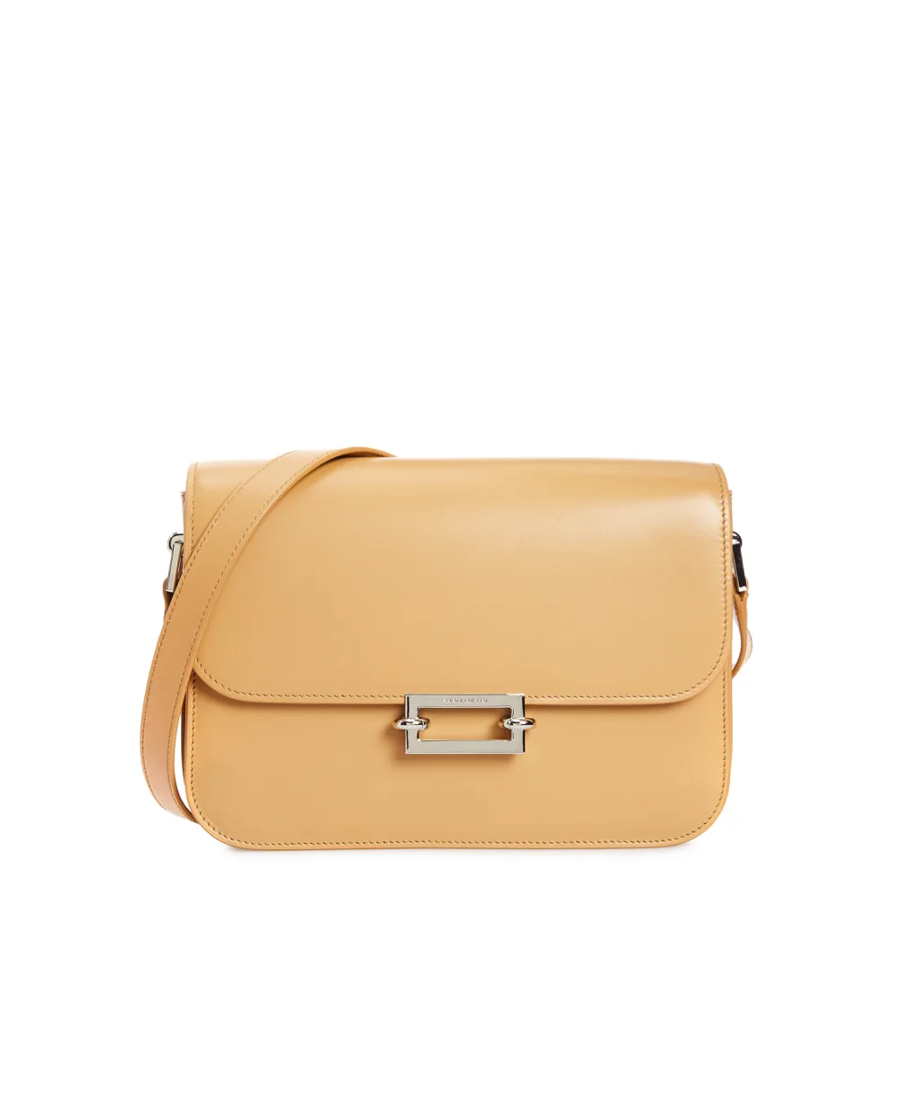Кожаная сумка Fermoir Saint Laurent 657186-2VL0N, коричневый цвет • Купить в интернет-магазине Kameron