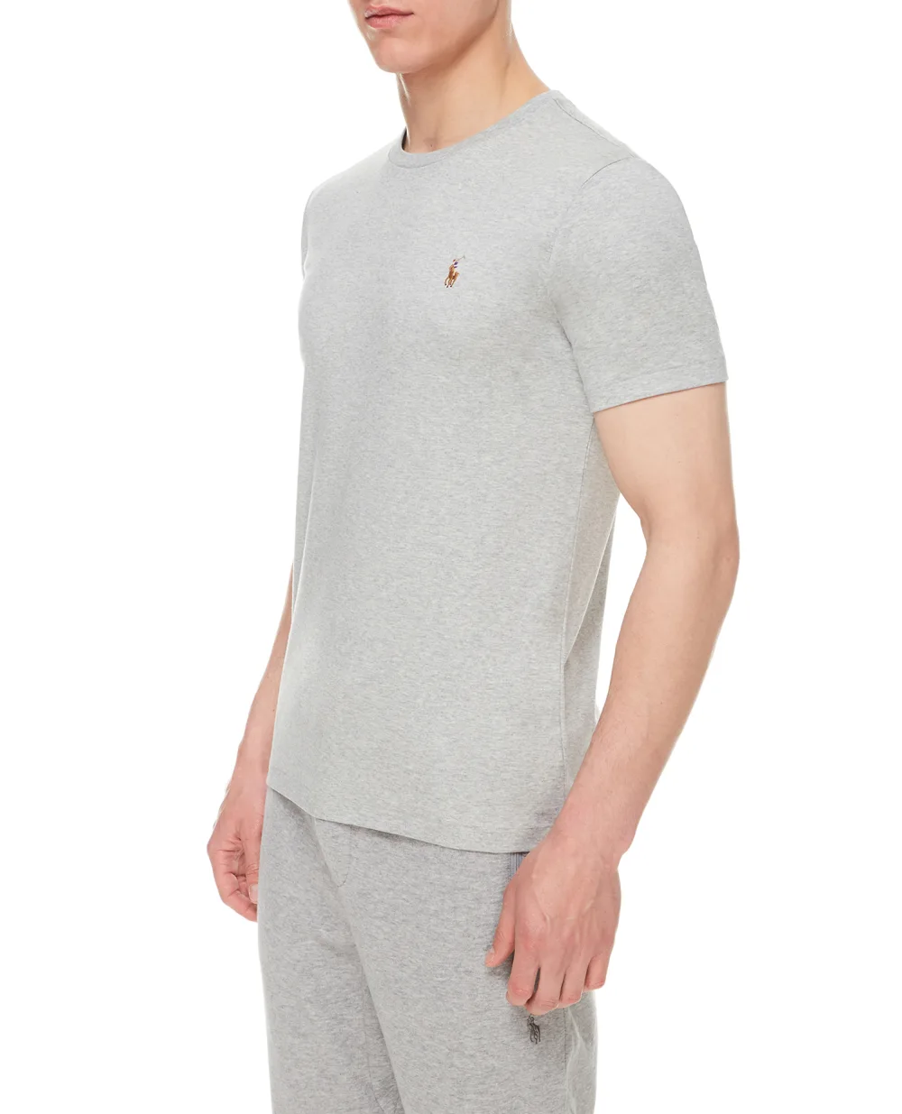 Футболка Polo Ralph Lauren 710740727012, серый цвет • Купить в интернет-магазине Kameron