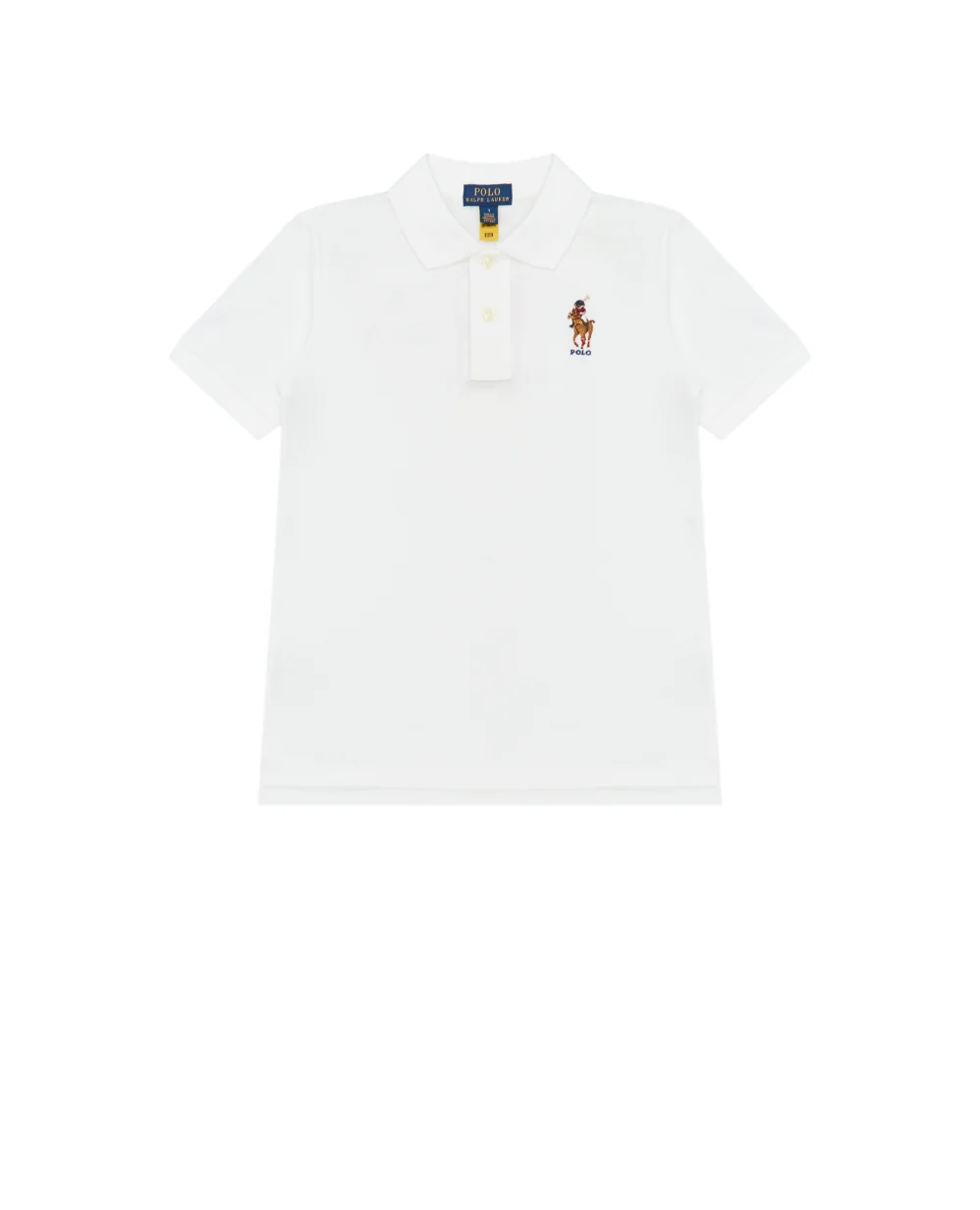 Поло Polo Ralph Lauren Kids 322853789001, белый цвет • Купить в интернет-магазине Kameron