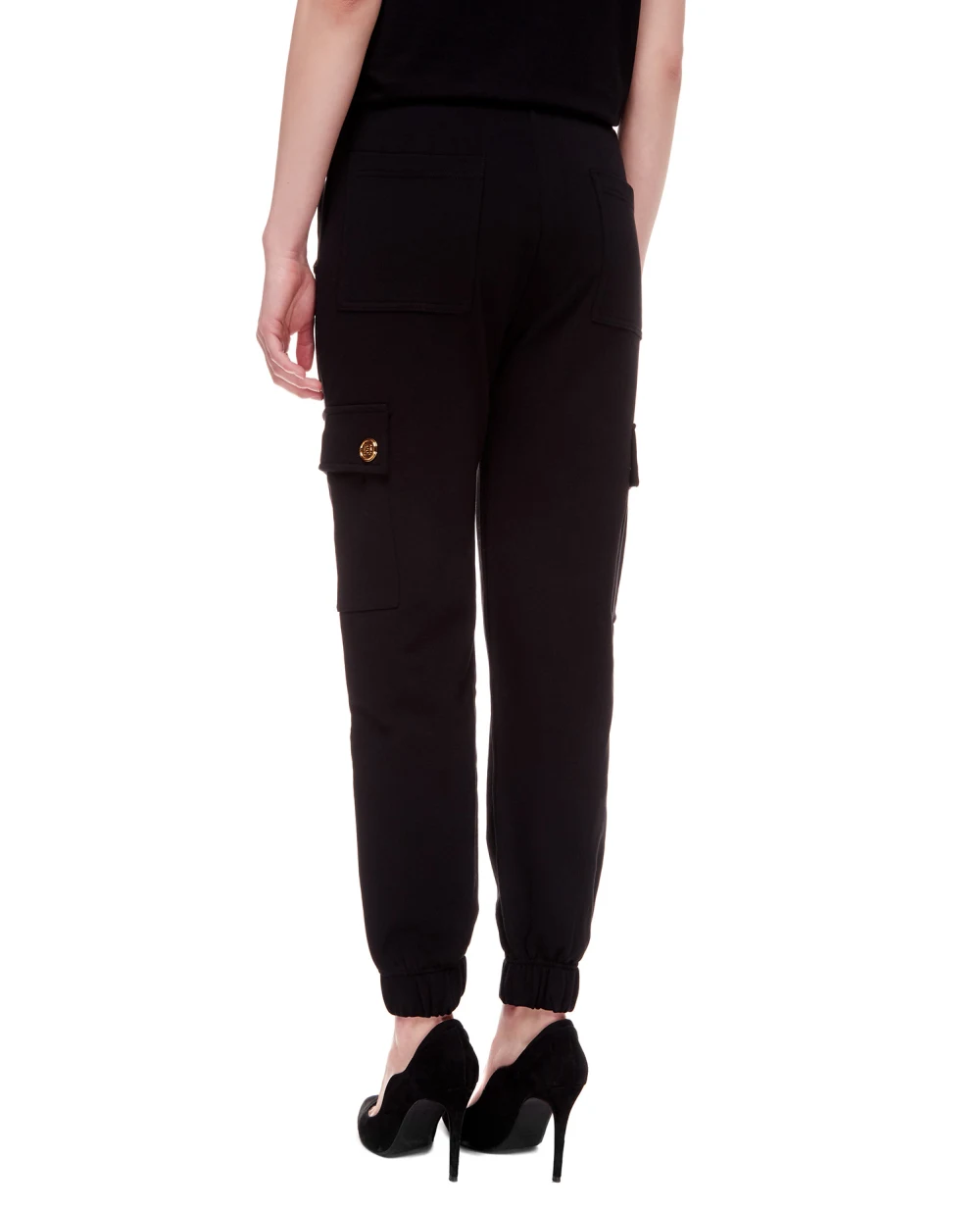 Спортивные брюки Balmain XF1OB055JB13, черный цвет • Купить в интернет-магазине Kameron