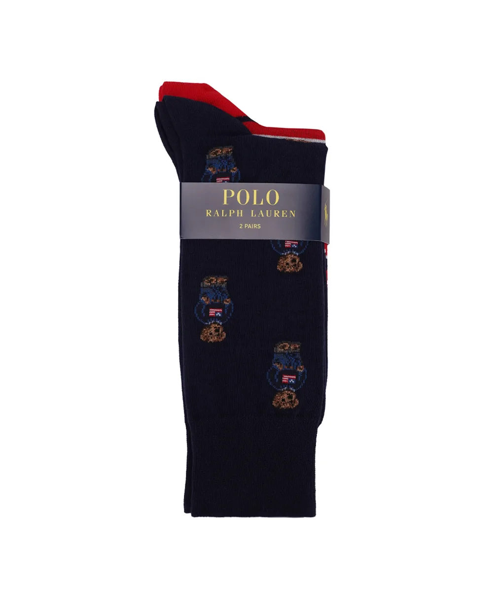 Носки Polo Bear (2 пары) Polo Ralph Lauren 449892838001, разноцветный цвет • Купить в интернет-магазине Kameron
