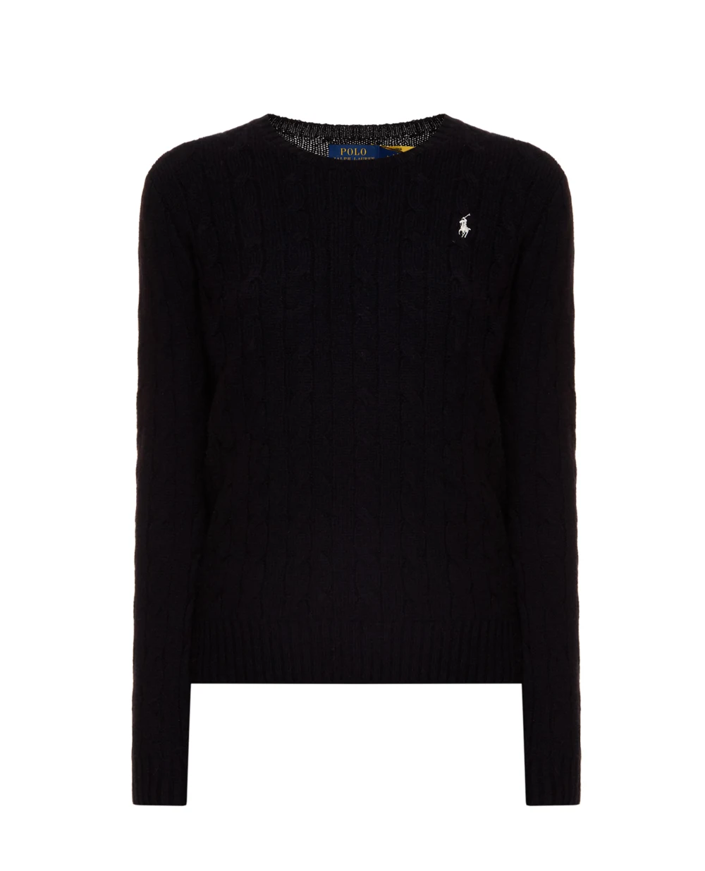 Шерстяной джемпер Polo Ralph Lauren 211525764002, черный цвет • Купить в интернет-магазине Kameron