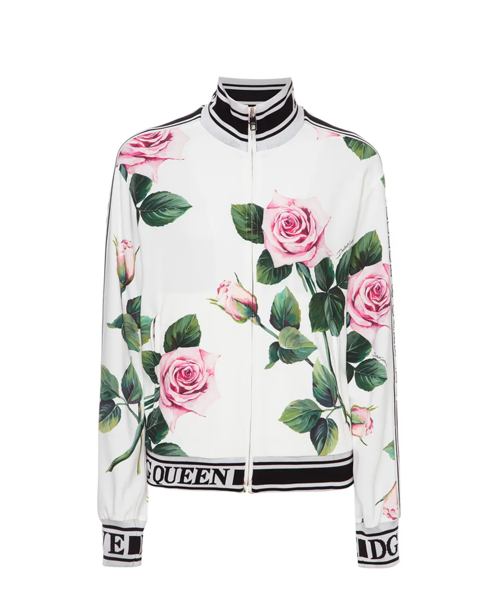 Спортивная кофта Dolce&Gabbana F9C50T-FSRMB, белый цвет • Купить в интернет-магазине Kameron