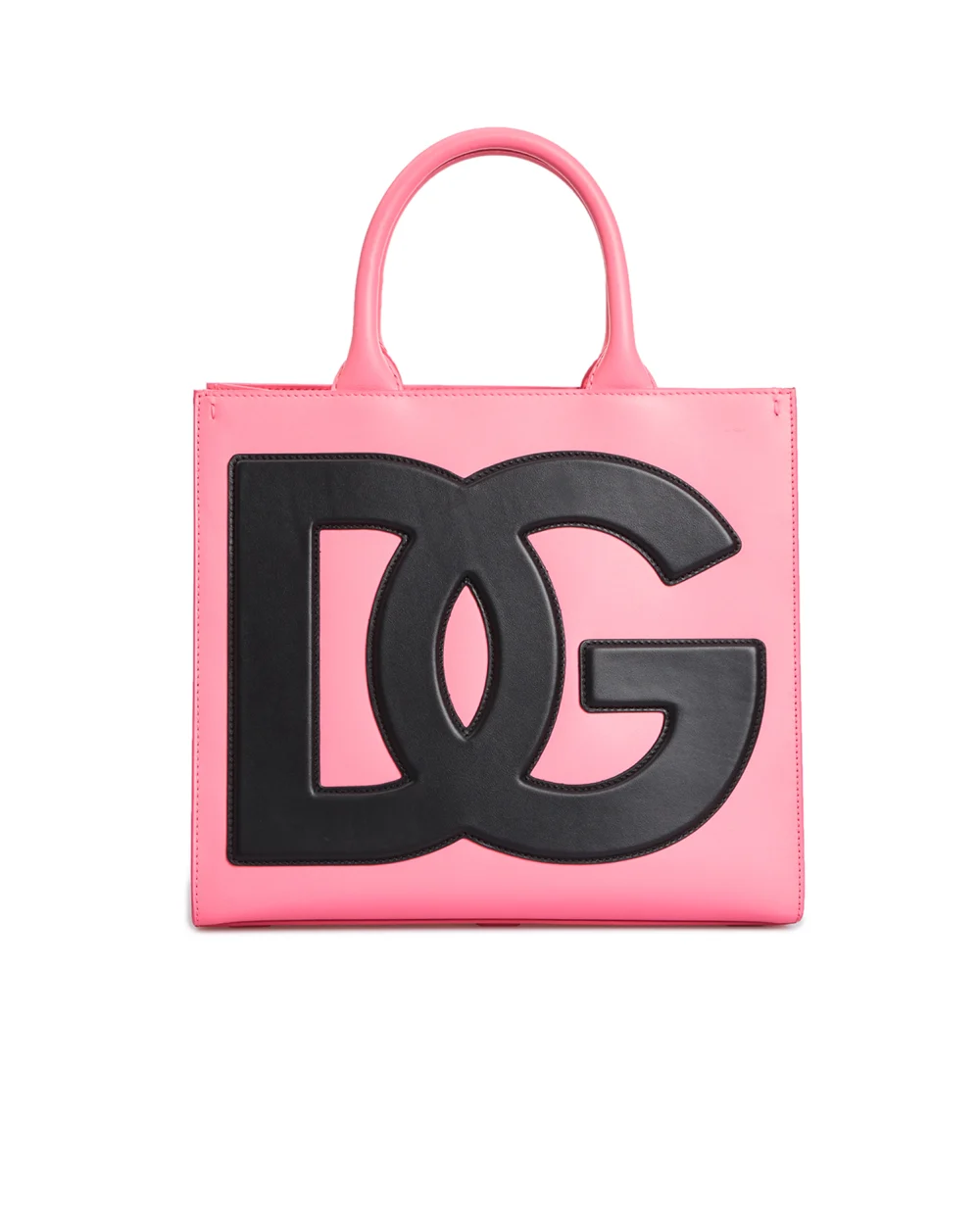 Кожаная сумка Dolce&Gabbana BB7272-AF565, розовый цвет • Купить в интернет-магазине Kameron