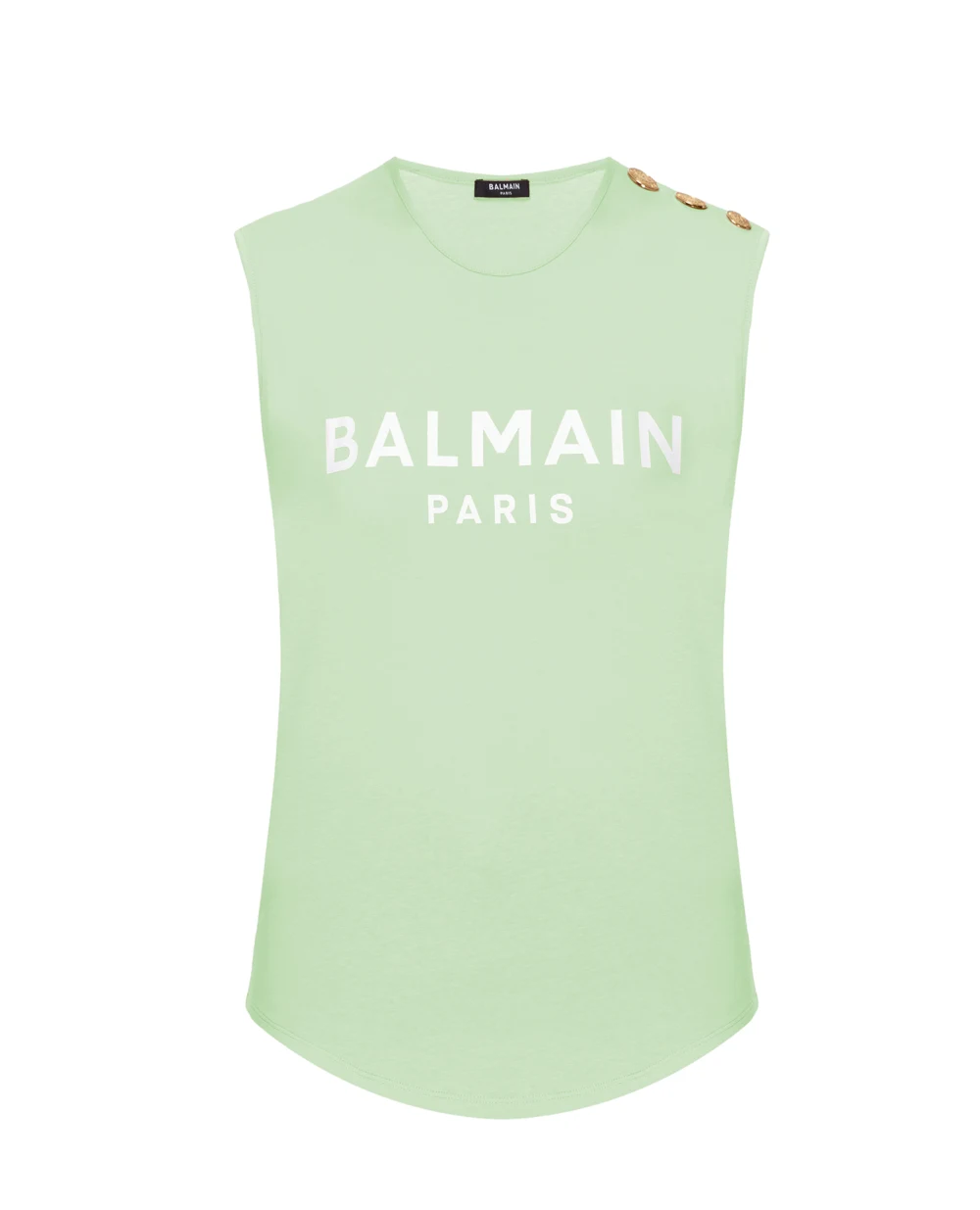 Топ Balmain VF11000B001-S, салатовый цвет • Купить в интернет-магазине Kameron