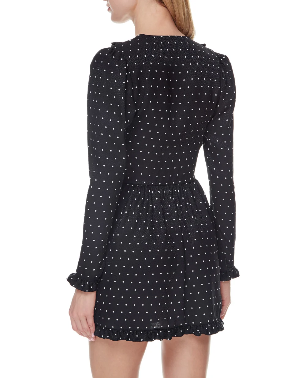 Шелковое платье Saint Laurent 646021-Y6C77, черный цвет • Купить в интернет-магазине Kameron