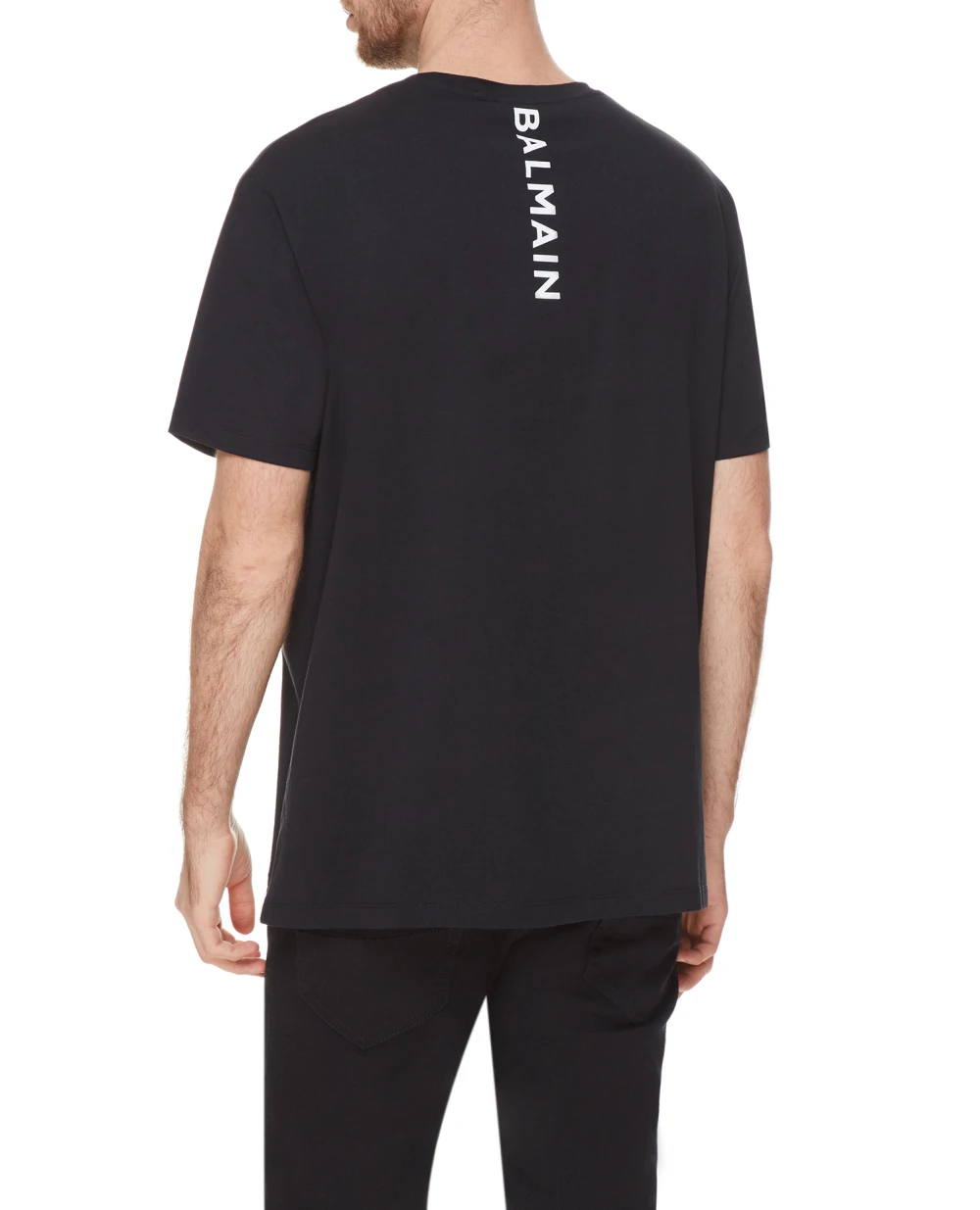 Футболка Balmain XH1EG010BB16, черный цвет • Купить в интернет-магазине Kameron