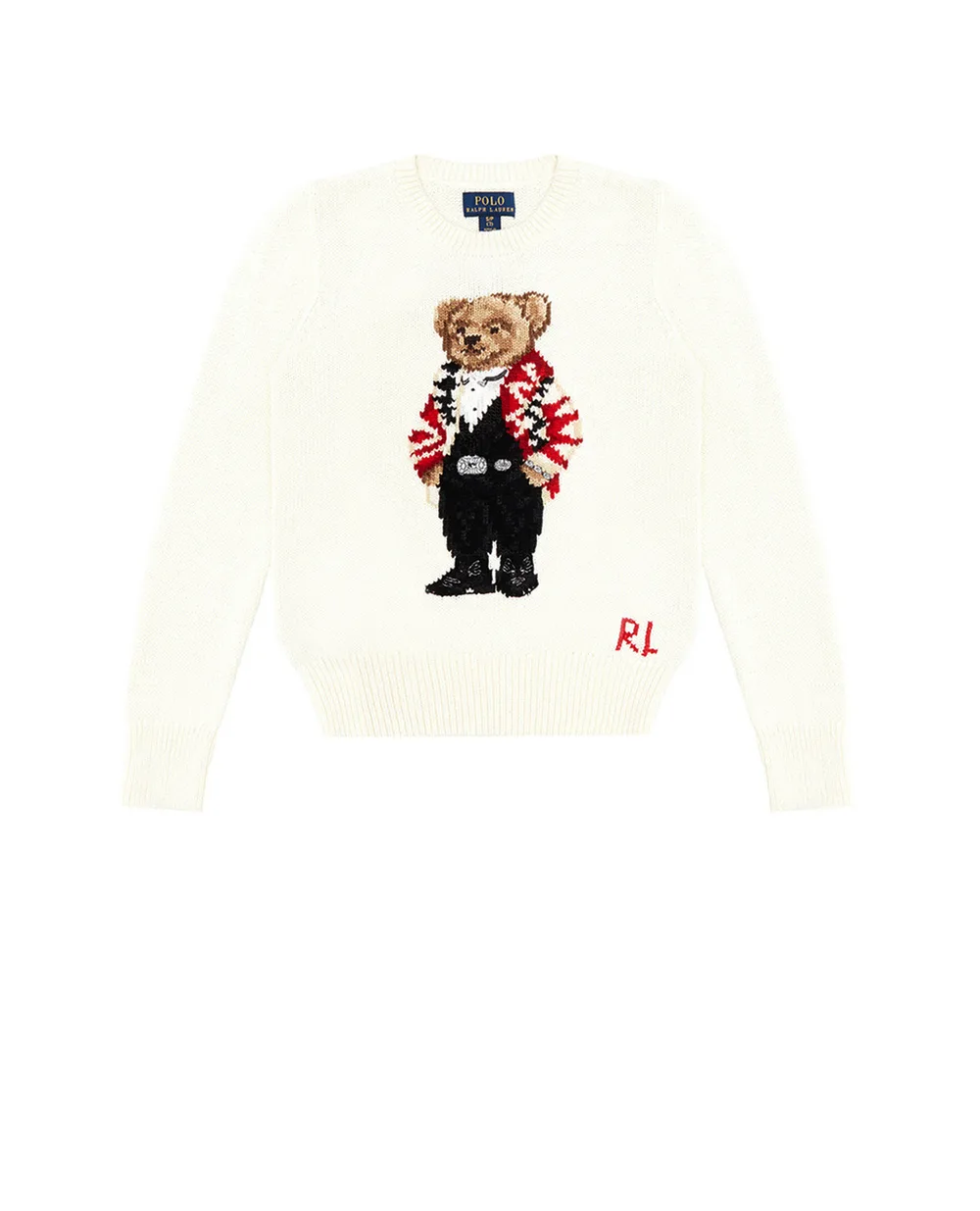 Свитер Polo Ralph Lauren Kids 312853152001, белый цвет • Купить в интернет-магазине Kameron