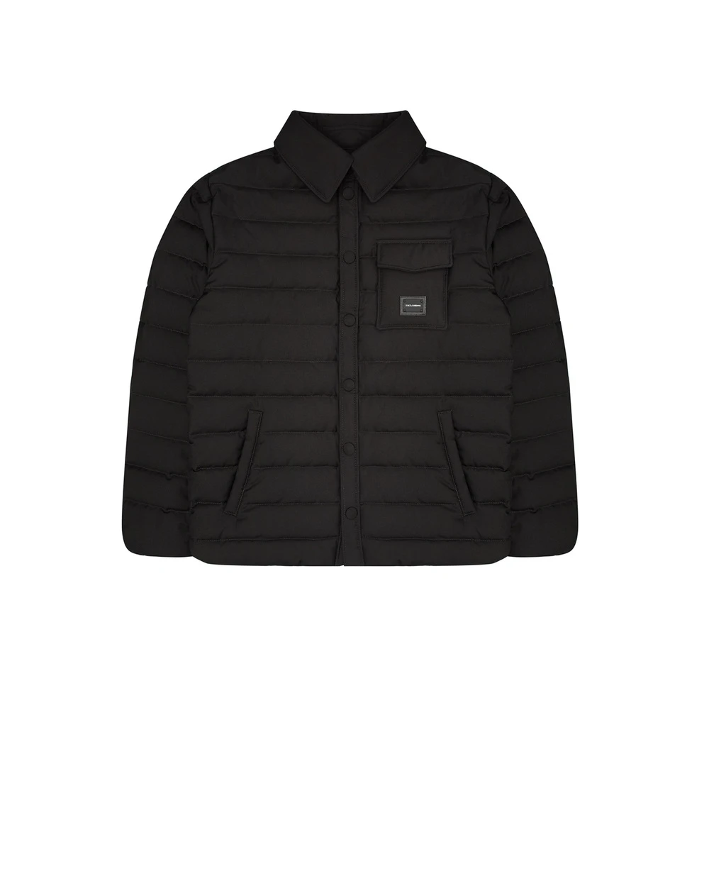 Куртка Dolce&Gabbana Kids L4JB3C-G7A5V-S, черный цвет • Купить в интернет-магазине Kameron