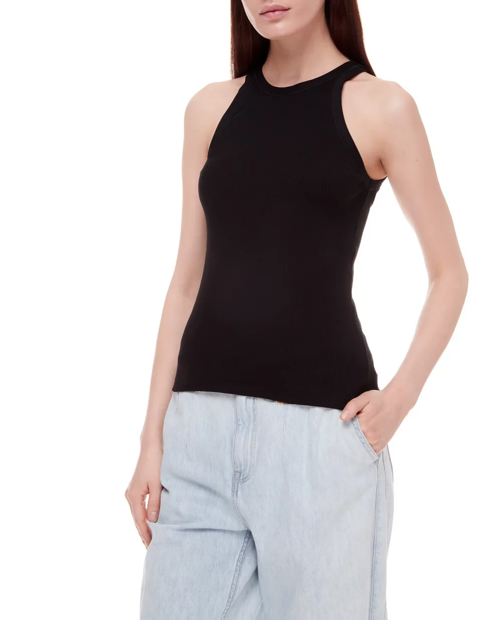 Майка Polo Ralph Lauren 211814415002, черный цвет • Купить в интернет-магазине Kameron