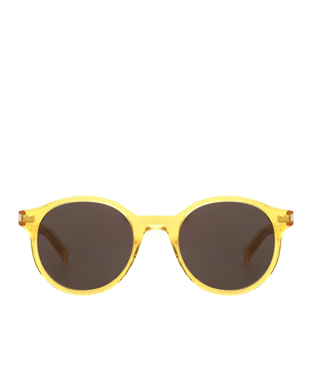 Солнцезащитные очки Saint Laurent 690906-Y9901, желтый цвет • Купить в интернет-магазине Kameron