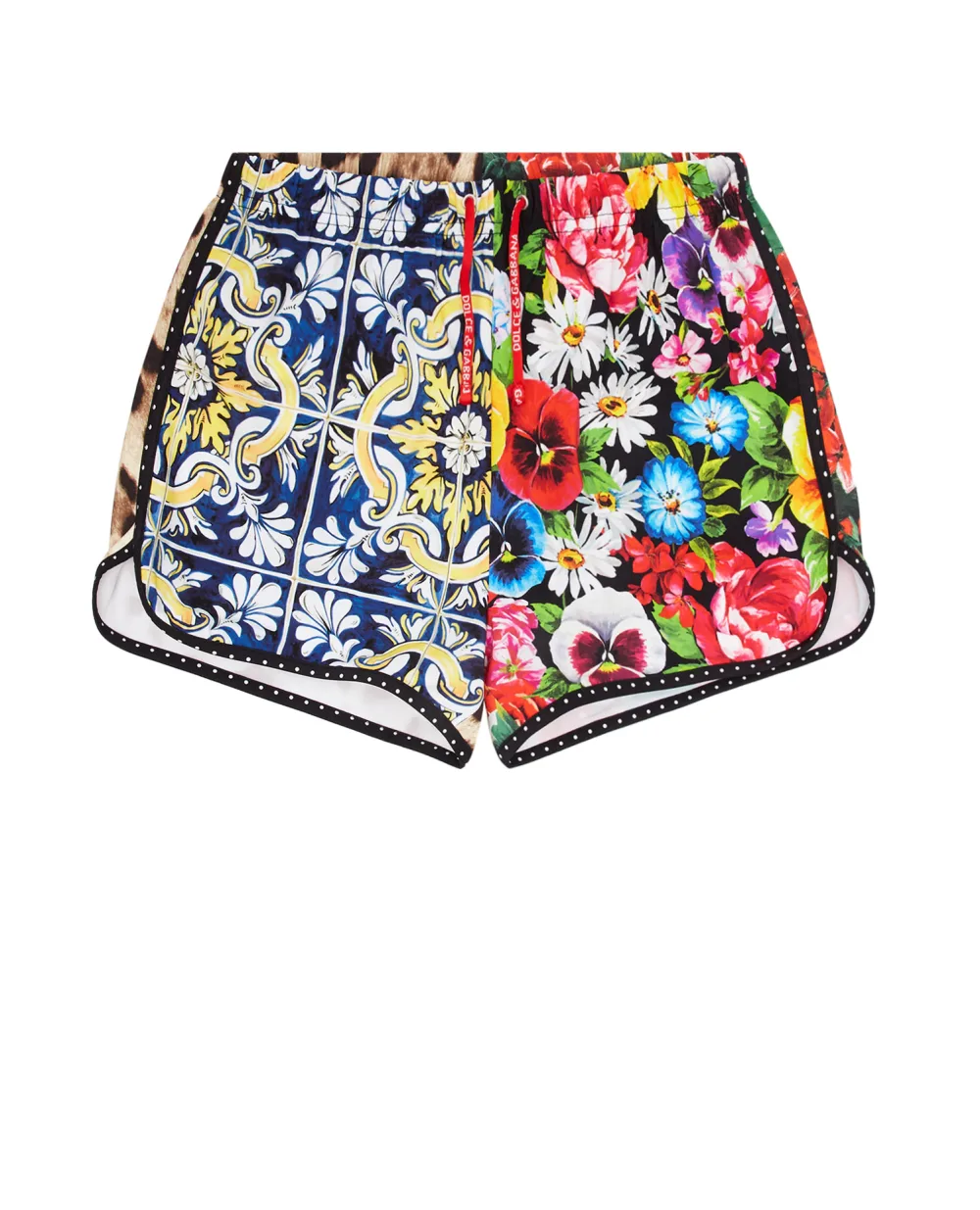 шорты Dolce&Gabbana Kids L5JQ51-G7YMR-B, разноцветный цвет • Купить в интернет-магазине Kameron