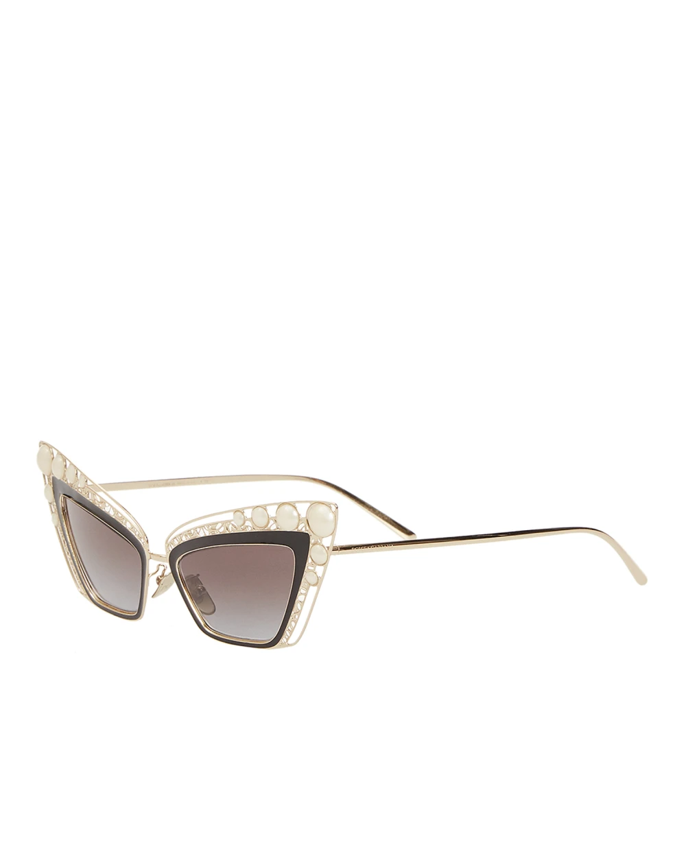 Солнцезащитные очки Dolce&Gabbana 2254H13348G53, золотой цвет • Купить в интернет-магазине Kameron