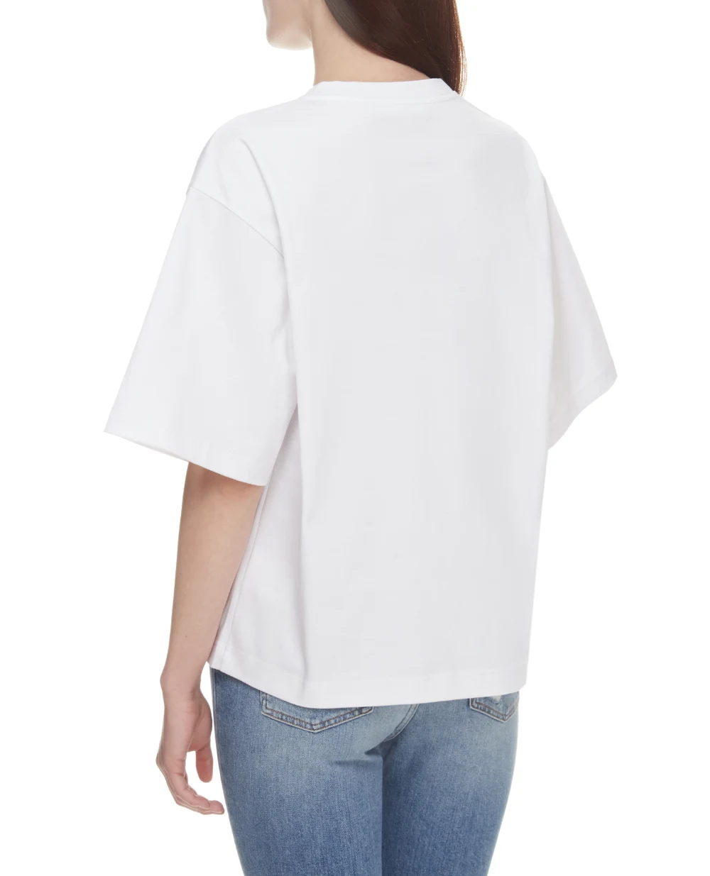 Футболка Dolce&Gabbana F8P31Z-HU7H8, белый цвет • Купить в интернет-магазине Kameron
