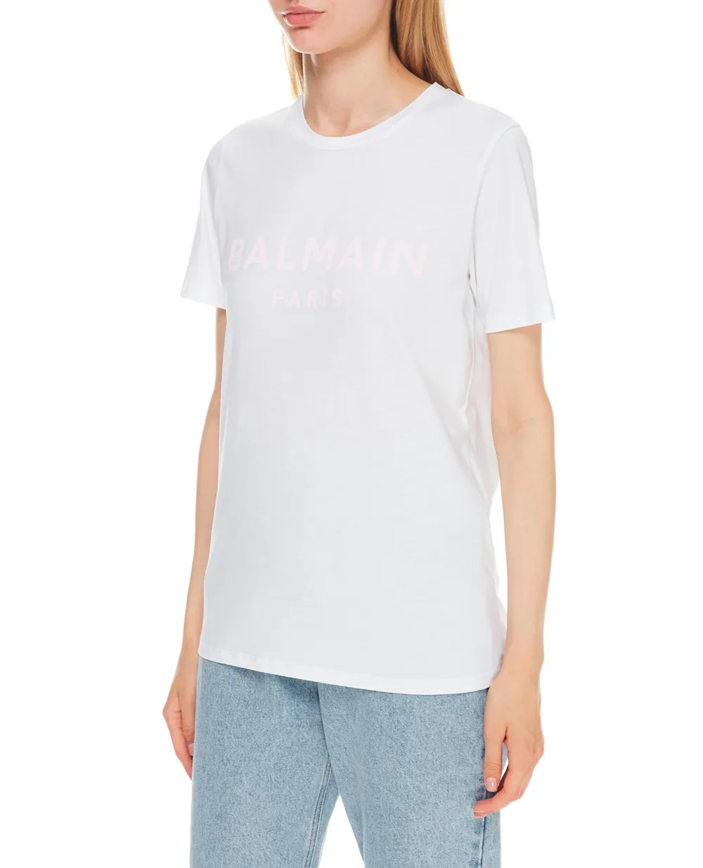 Футболка Balmain WF1EF000B091, белый цвет • Купить в интернет-магазине Kameron