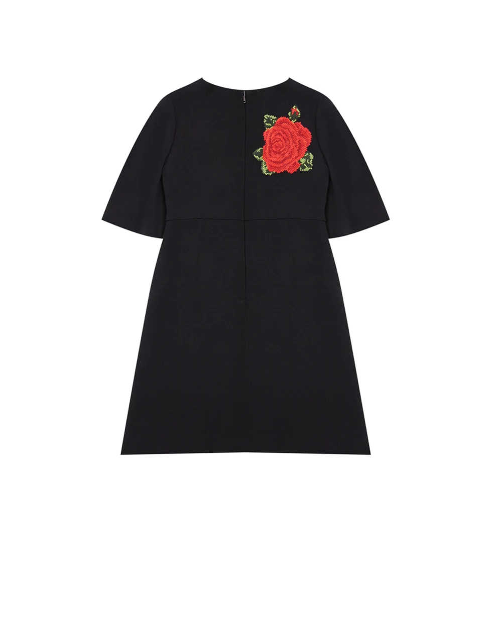 Детское платье Dolce&Gabbana Kids L51DI4-G7XVP-S, черный цвет • Купить в интернет-магазине Kameron