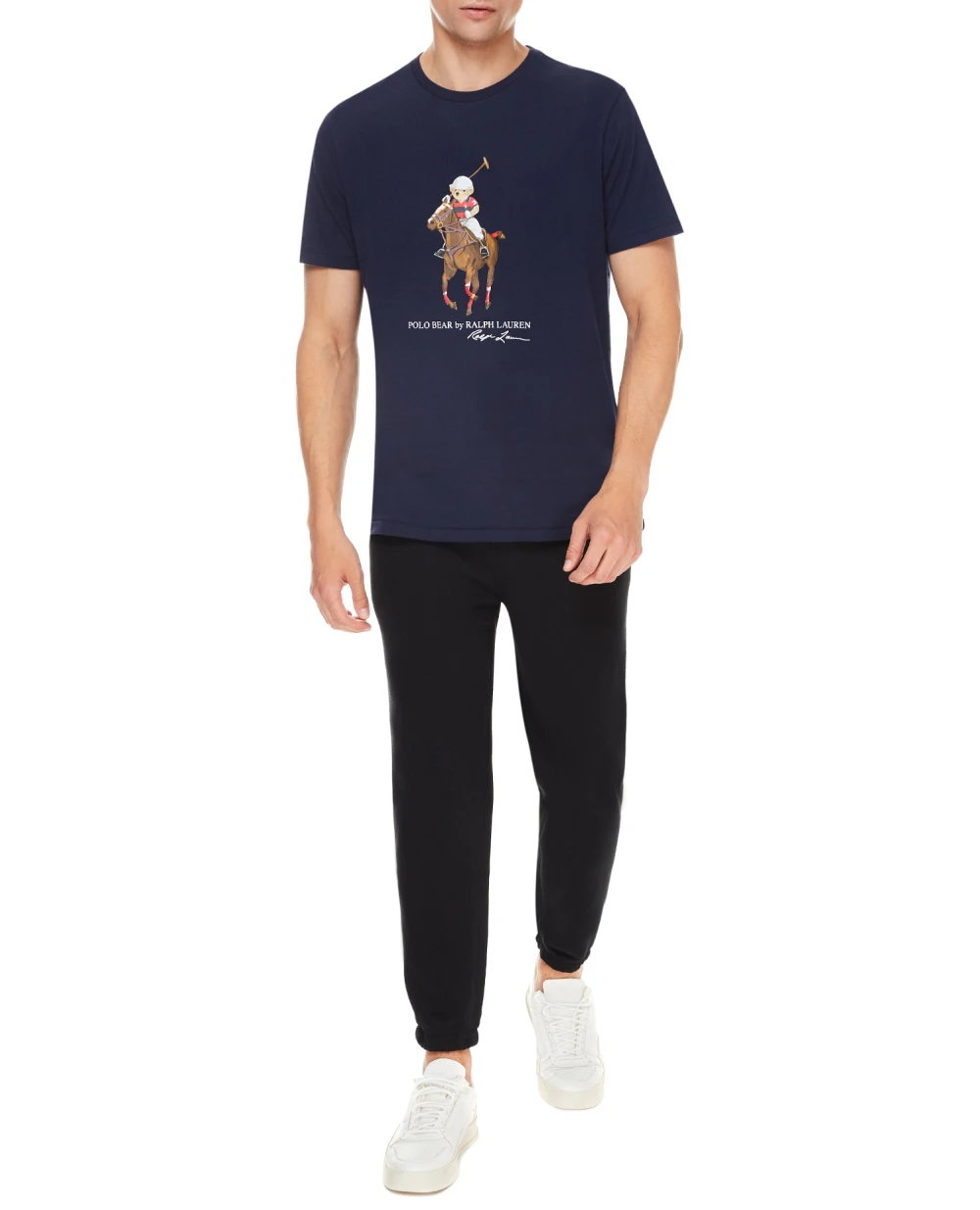 Футболка Polo Ralph Lauren 710853310002, синий цвет • Купить в интернет-магазине Kameron