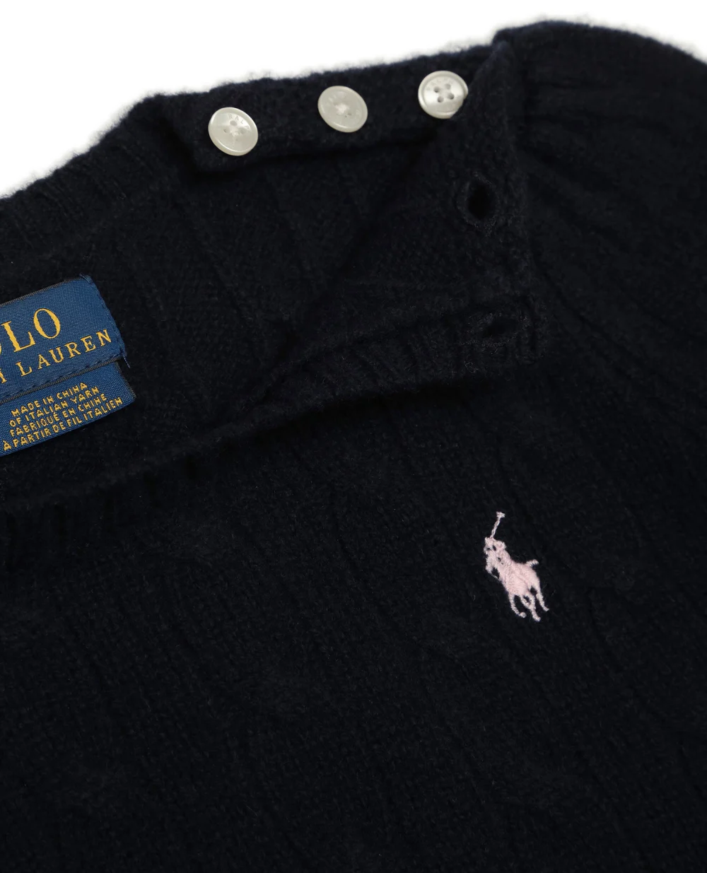 Детский шерстяной джемпер Polo Ralph Lauren Kids 313702223001, темно-синий цвет • Купить в интернет-магазине Kameron