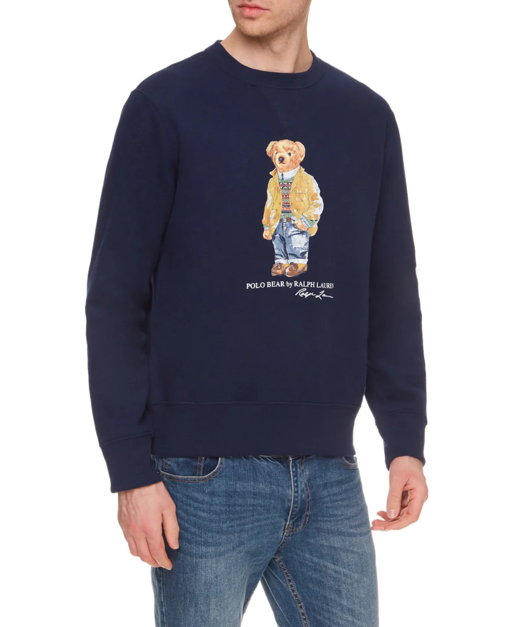 Свитшот Polo Ralph Lauren 710829165001, синий цвет • Купить в интернет-магазине Kameron