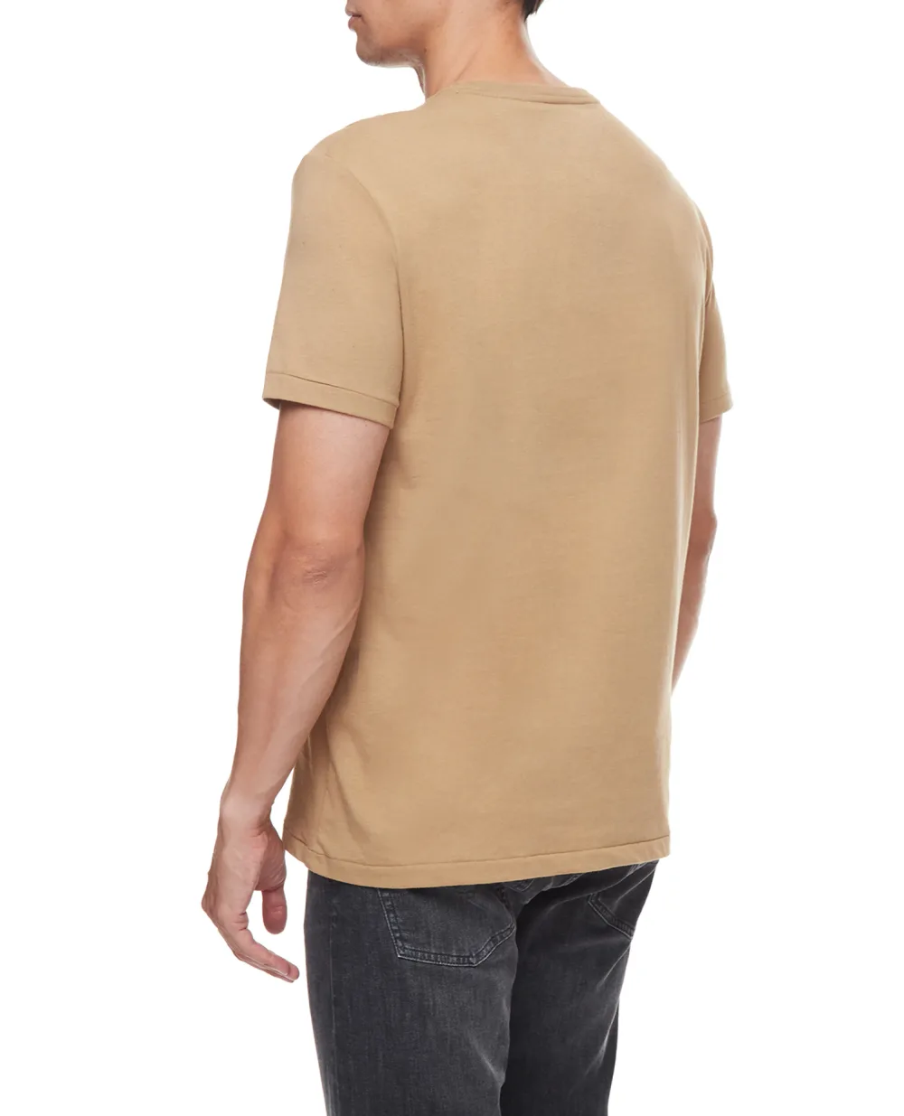 Футболка Polo Ralph Lauren 710671438229, бежевый цвет • Купить в интернет-магазине Kameron